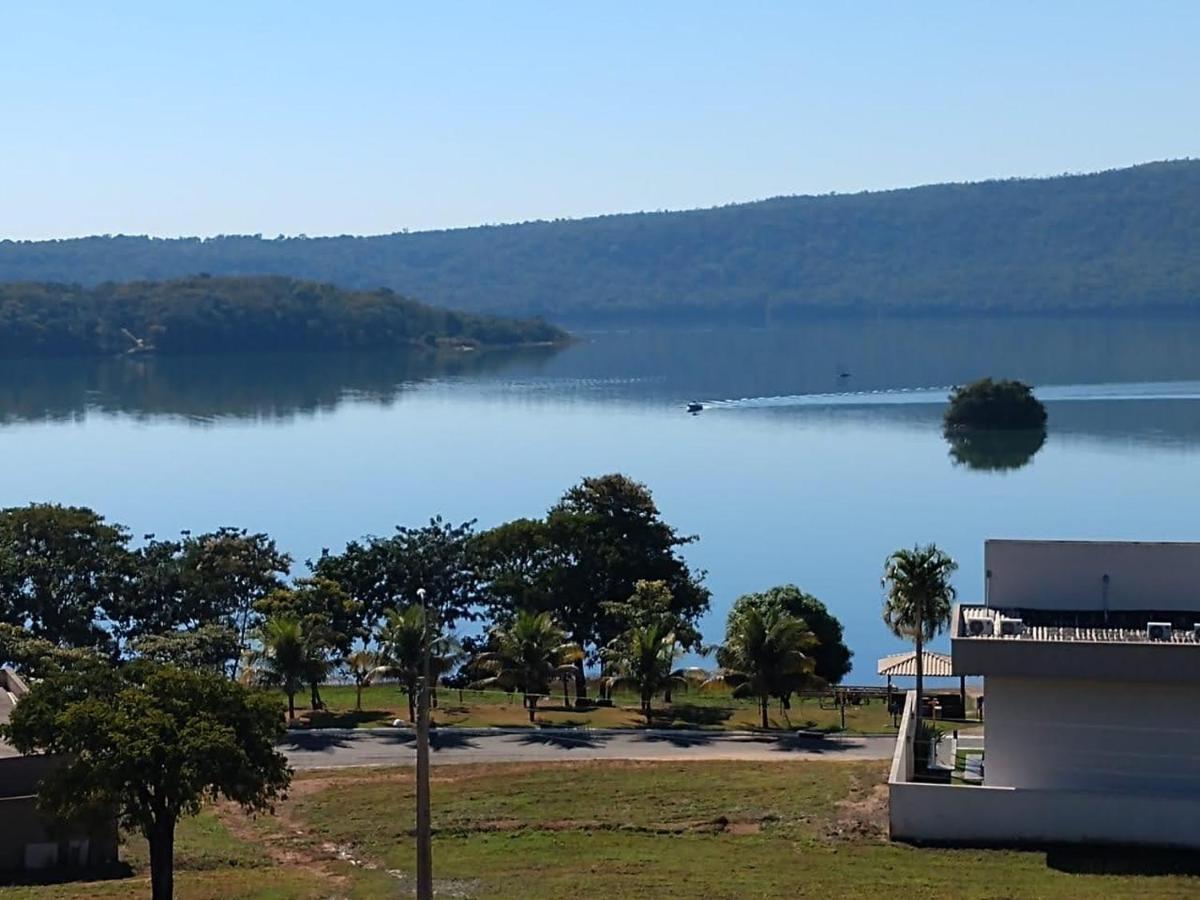 Enseada Nautico Apart Flat I Vista Para O Lago Corumba Калдас-Новас Екстер'єр фото