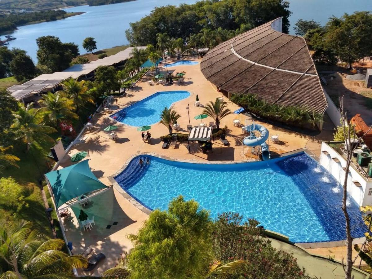 Enseada Nautico Apart Flat I Vista Para O Lago Corumba Калдас-Новас Екстер'єр фото