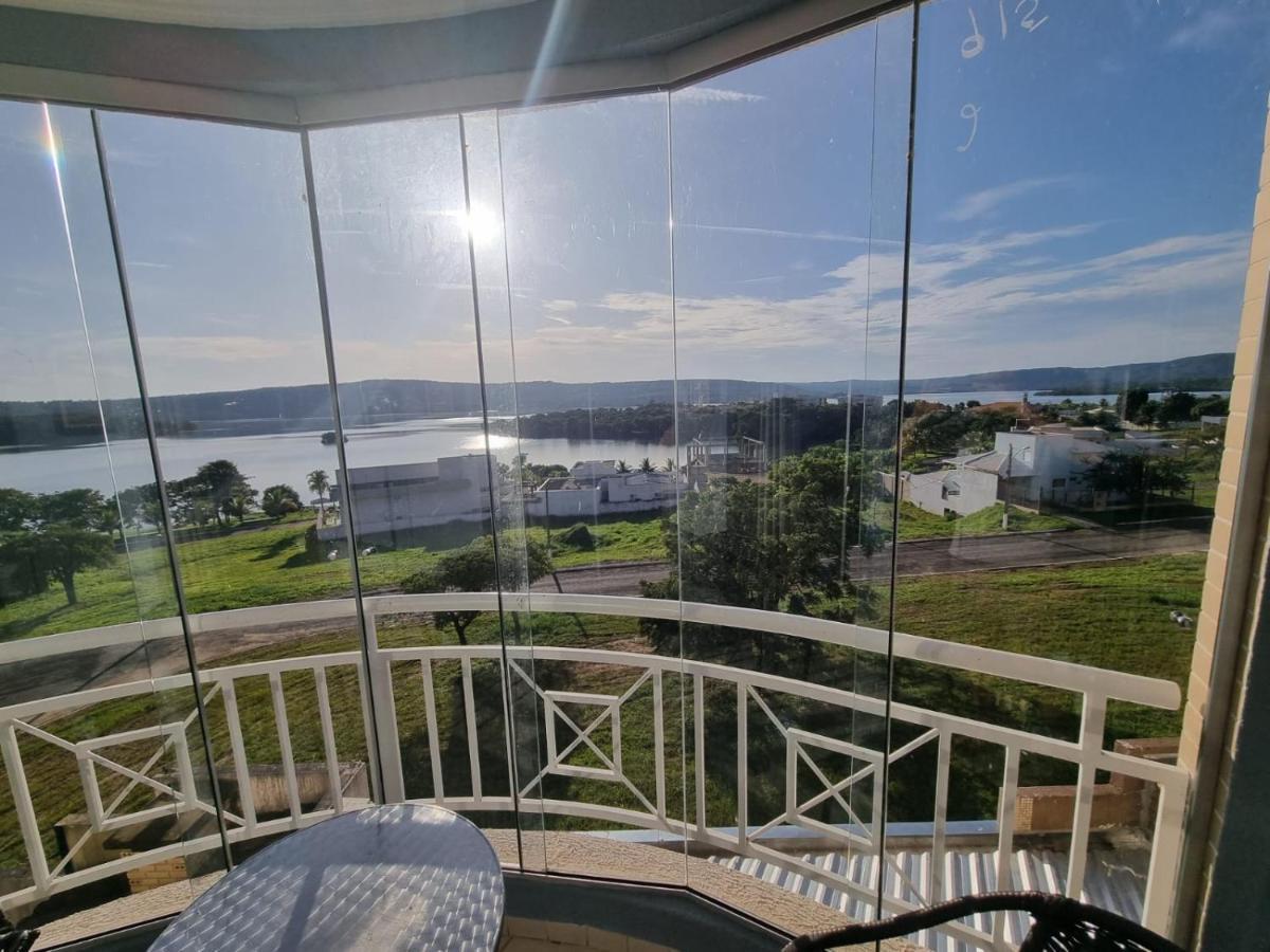 Enseada Nautico Apart Flat I Vista Para O Lago Corumba Калдас-Новас Екстер'єр фото