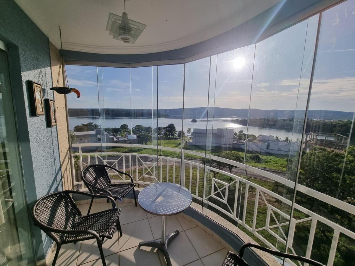 Enseada Nautico Apart Flat I Vista Para O Lago Corumba Калдас-Новас Екстер'єр фото